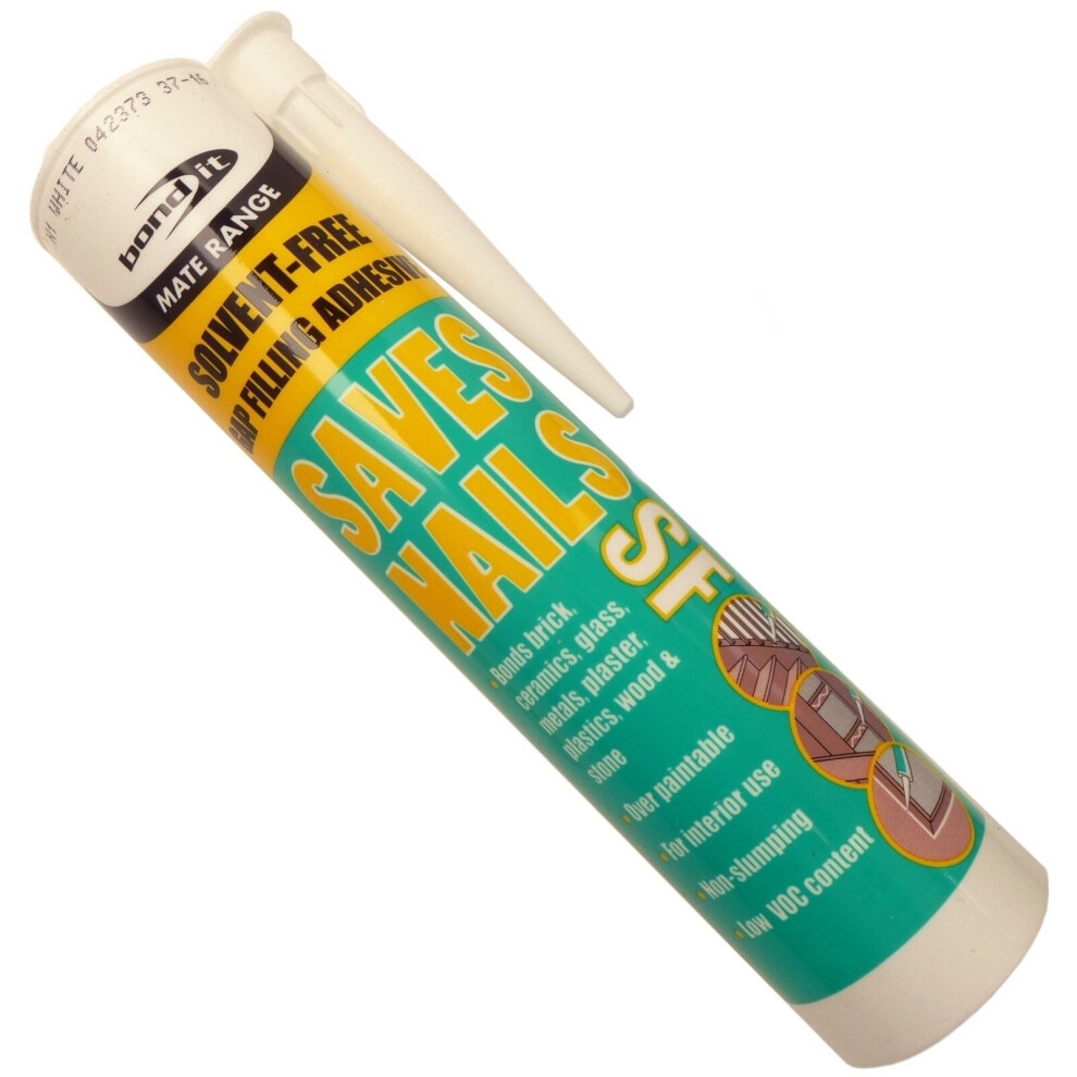 Saves Nails Solvent Free Bond It Instant Grab Adhesive Fix Eu3 Tube 5060021360564
