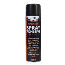 Bond It High Strength Strong Spray Adhesive 500ml Carpet Lino Textiles