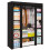 (Black) Canvas Wardrobe | Fabric Hanging Clothes Storage 1