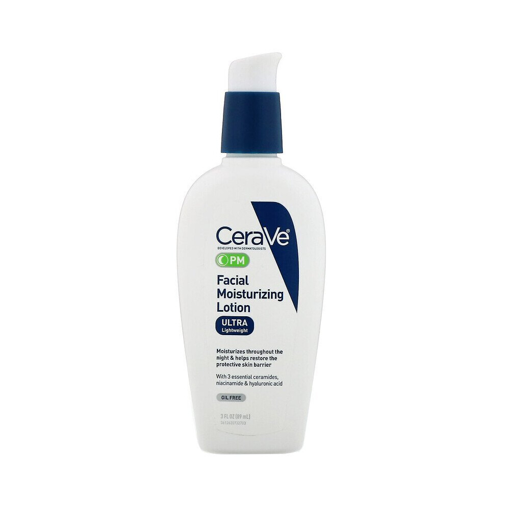 CeraVe, PM Facial Moisturizing Lotion, 3 fl oz (89 ml)