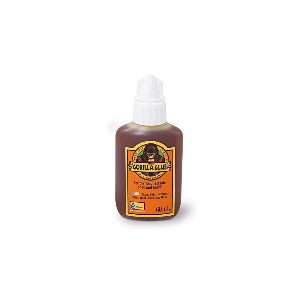 Gorilla Glue - 60ml | Fast-Acting Waterproof Superglue