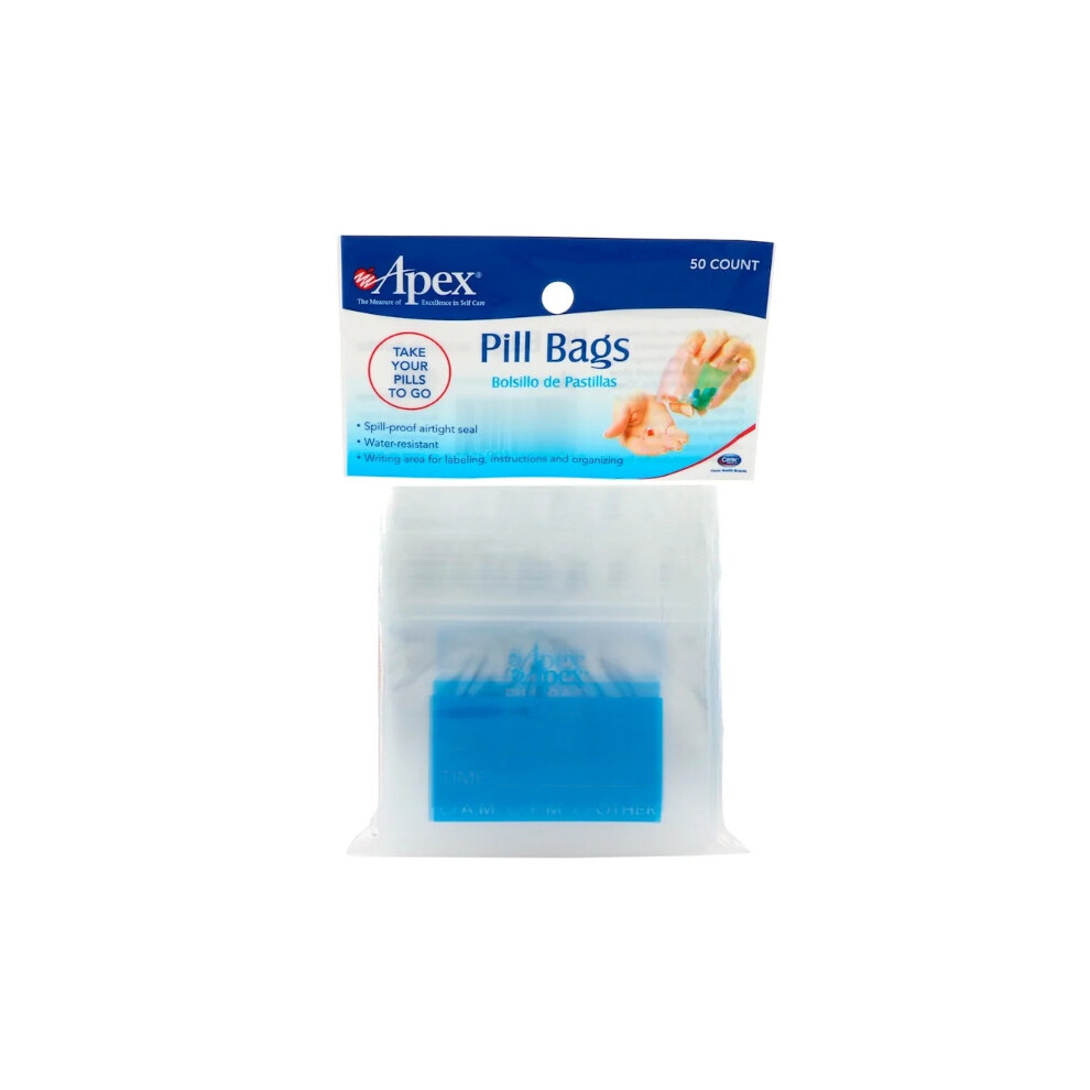 Apex, Pill Bags, 50 Count