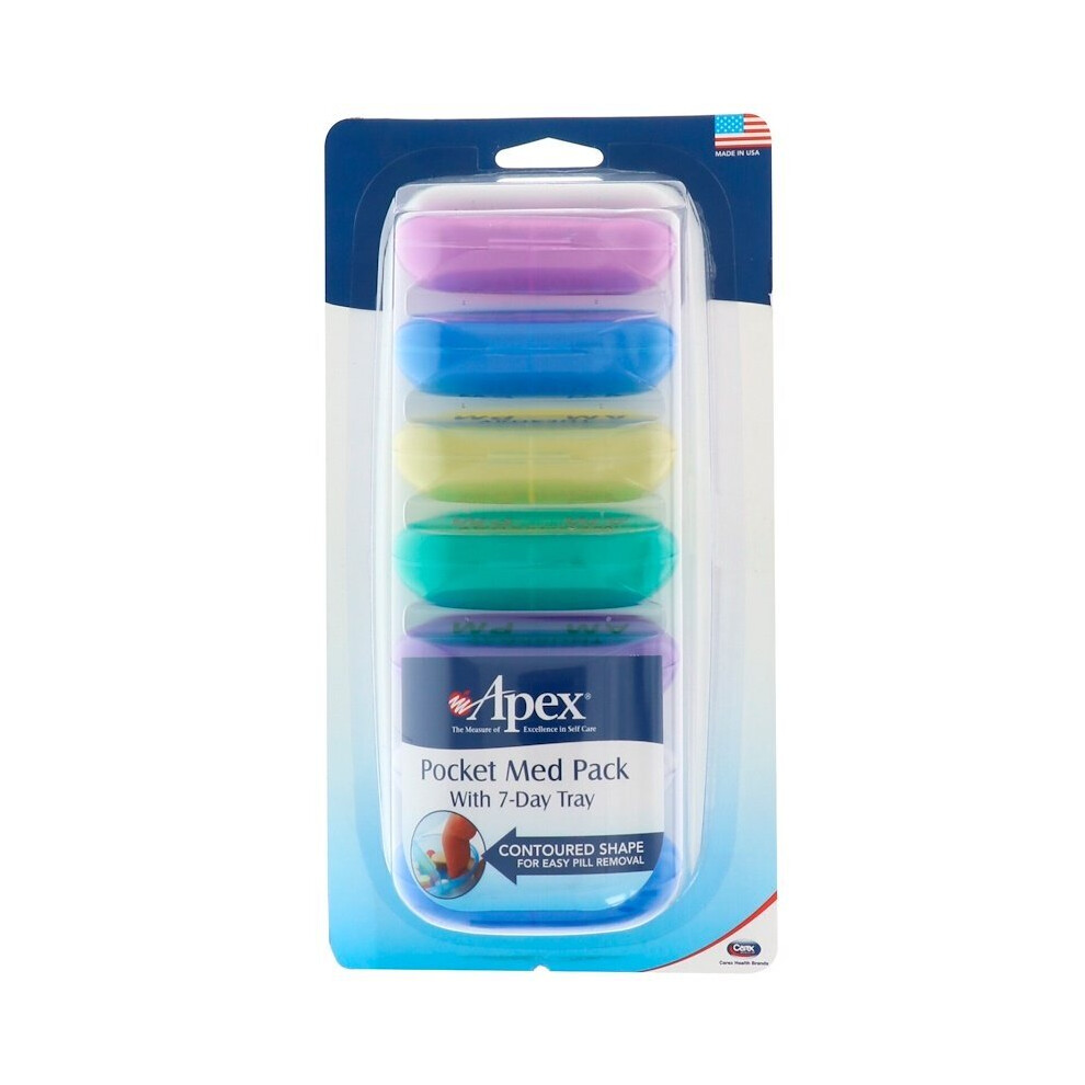 Apex, Pocket Med Pack with 7-Day Tray