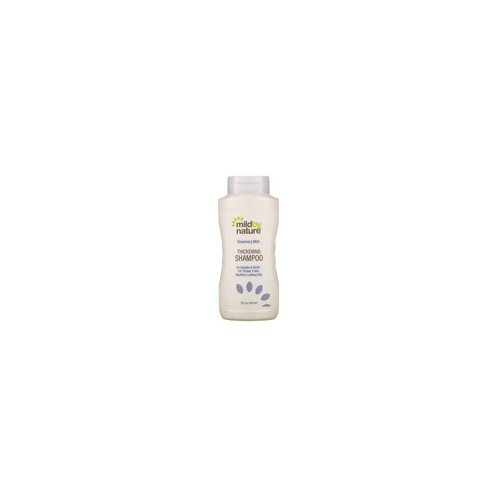 Mild By Nature , Thickening Shampoo, Rosemary Mint, 473Ml
