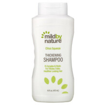 Mild By Nature, Șampon pentru Întărire a Părului, Complexul de Biotină + Biotină, Sămânță de Citru, 16 fl oz (473 ml)