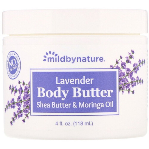Mild By Nature, Σώμα Βούτυρο Λεβάντας, 4 oz (114 g)