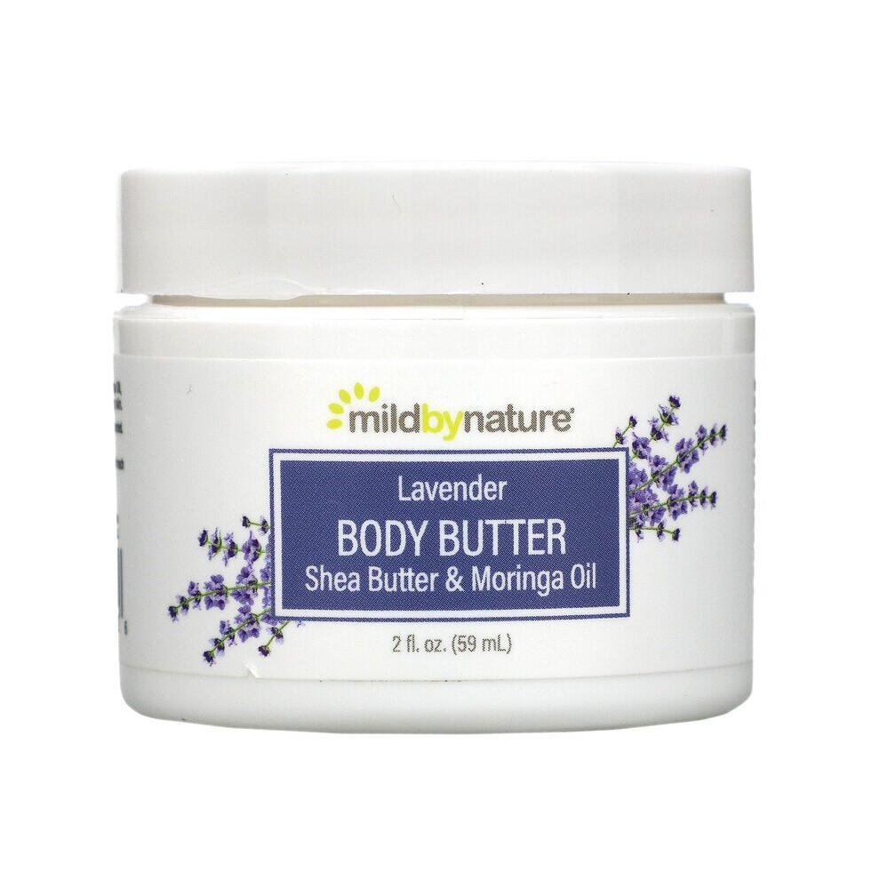 Mild By Nature Lavender Body Butter, 2 Fl Oz (59 Ml)