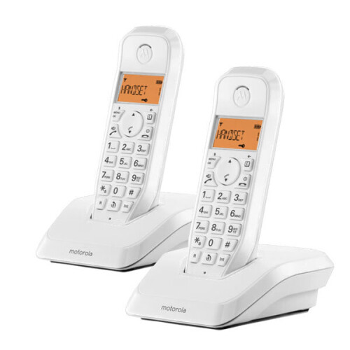 Motorola Wireless Phone Motorola S1202 (2 pcs)/Black