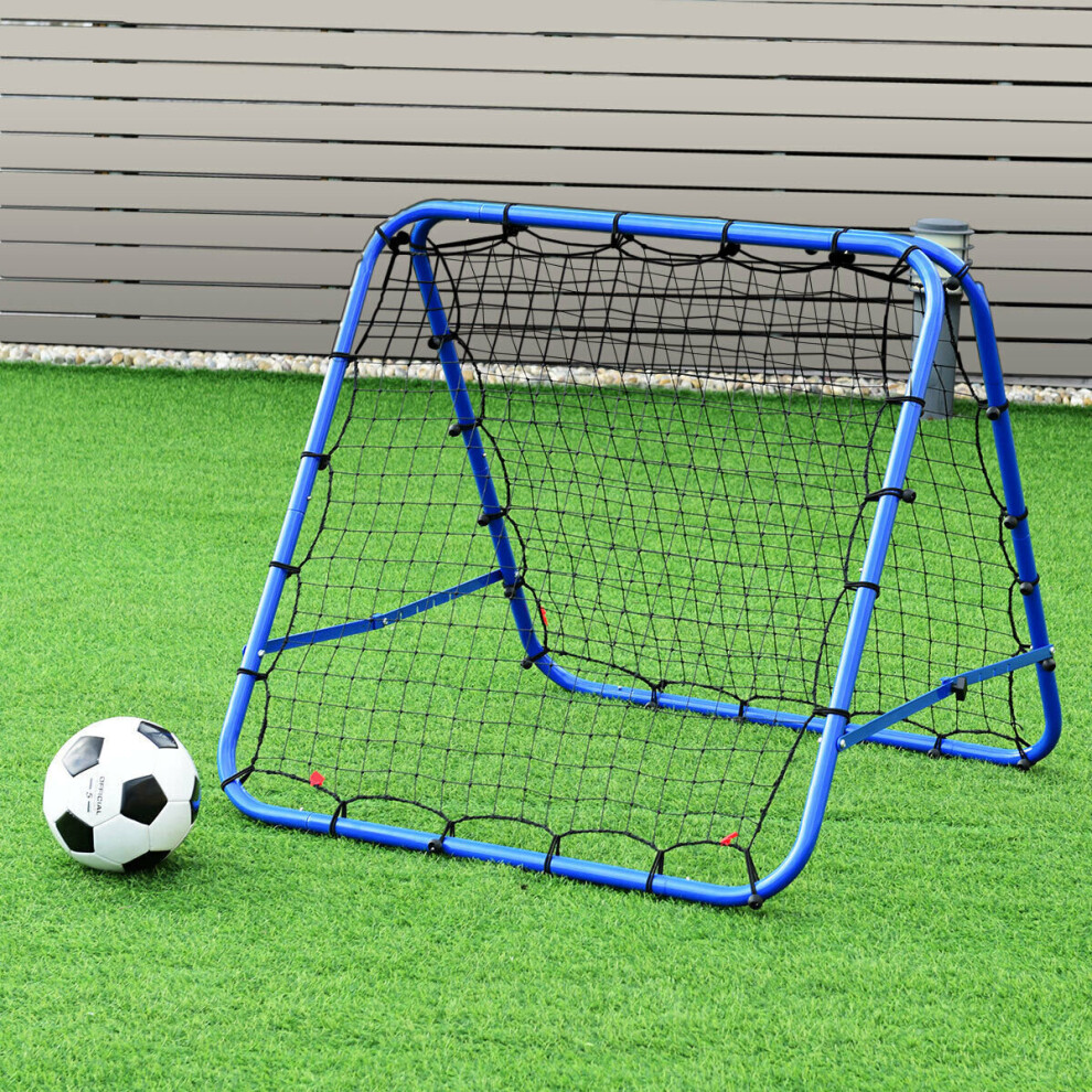 Goplus Double-Sided Football Training Net Soccer Kickback Target Goal