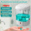 700ml Automatic Sensor Soap Dispenser Sanitizer Wall Mounted Non-touch White 2