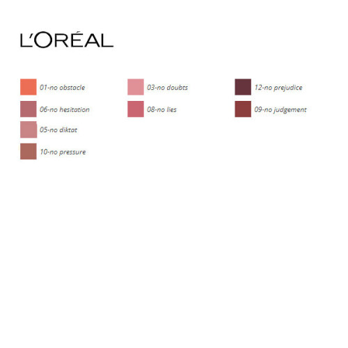 L’Oréal Paris Lipstick Color Riche L'Oreal Make Up (5 g)/12-no prejudice 1