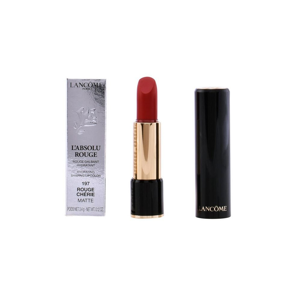 Lancome L'Absolu Rouge Hydrating Lipstick 197 Rouge Cherie Red-image-OPC-P5V5QHT-NEW