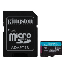 Kingston Technology Canvas Go! Plus memoria flash 128 Go MicroSD Classe 10 UHS-I