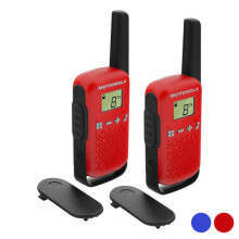 Walkie-Talkie Motorola T42 Dual 1,3" LCD 4 km (2 pcs)/Red