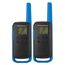 Rádios Walkie Talkie MOTOROLA T62 PMR446 - Sem licença - Emparelhamento simplificado - Azul