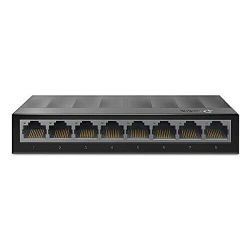 TP-LINK Desktop Switch TP-Link LS1008G 10/100 Mbps Black (8 Ports)