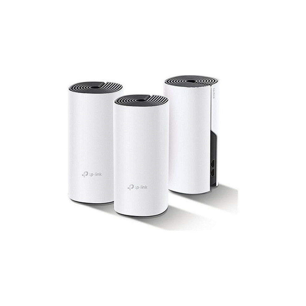 TP-Link Deco P9 Powerline WLAN Mesh Set (Dualband 1200Mbit/s + HomePlug 1000Mbit/s, Reichweite bis zu 560m², Qualcomm Core, 6xGigabit-Ports, kompatibel mit Amazon Alexa, Schnellinstallation) weiß - Bild 8