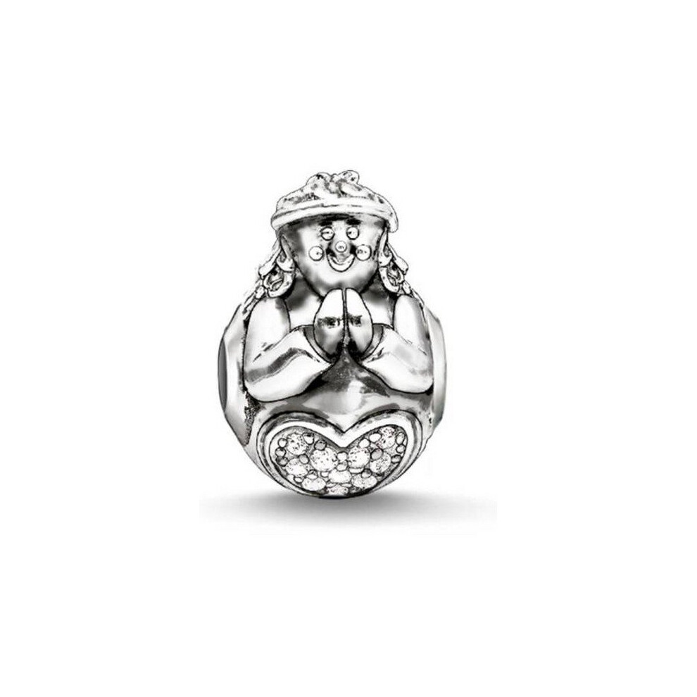 Thomas Sabo Ladies' Beads K0182-643-14 (1 Cm) Not,Specified