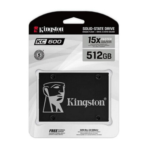 Kingston Kingston KC600 SKC600/512G 512GB 2.5" Solid State Drive SATA SSD 1