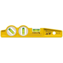 Stabila 2894749 0.85 in. Aluminum Magnetic Type 81SMW45 Torpedo Level 3 vial
