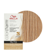 (7N Medium Blonde) Wella Color Charm Permanent Liquid Haircolor