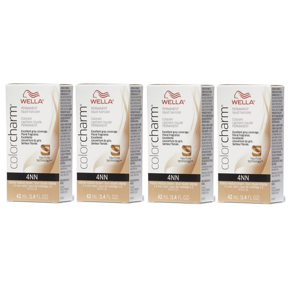 (4NN â pack of 4) Wella Color Charm Permanent Liquid Haircolor-image-OPC-P5V5VZH-NEW