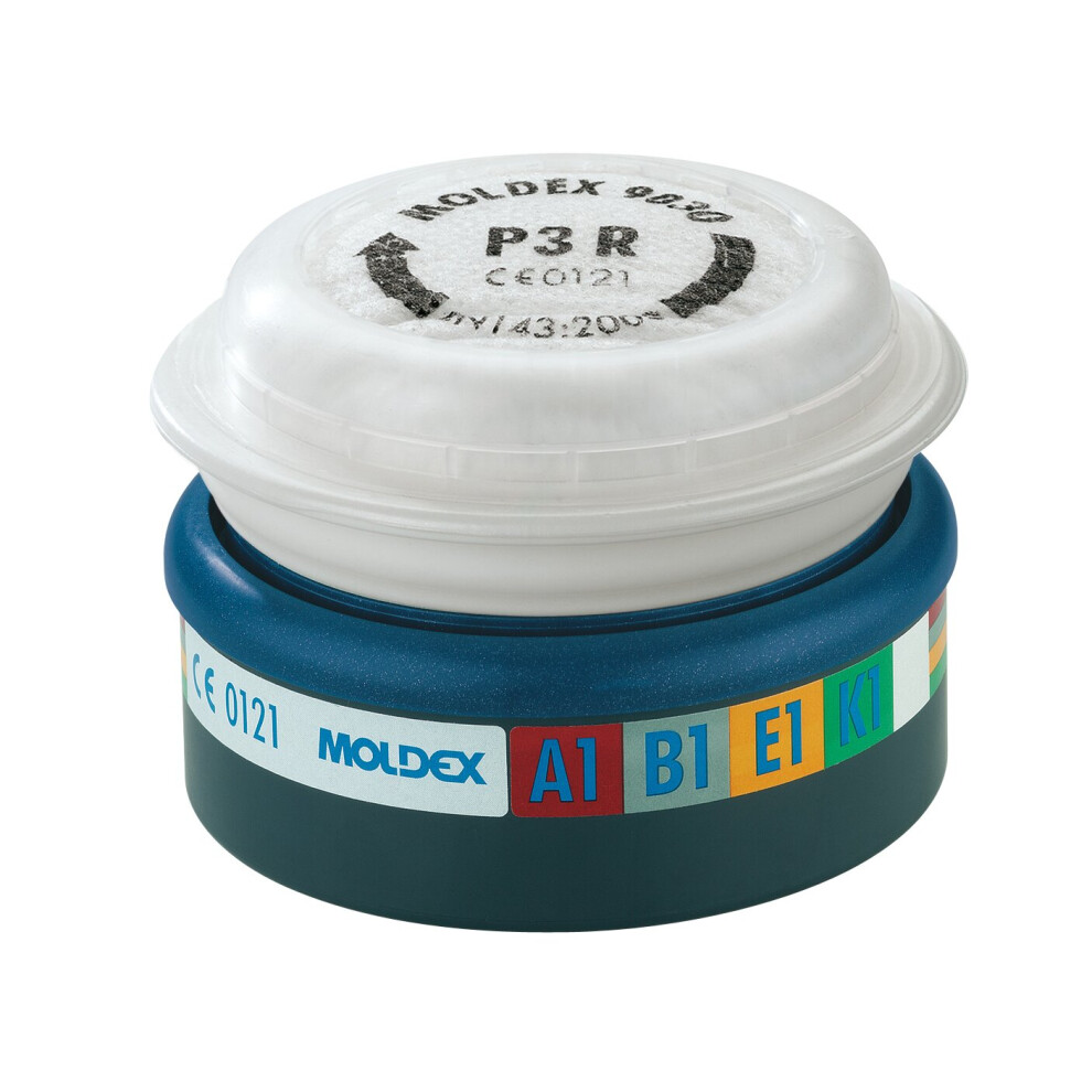 Moldex EasyLock ABEK1P3 R D Pre-assembled Filter (Wrap of 2) MOL9430