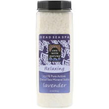One with Nature, Totes Meer Mineralsalze, Lavendel, 32 oz (907 g)