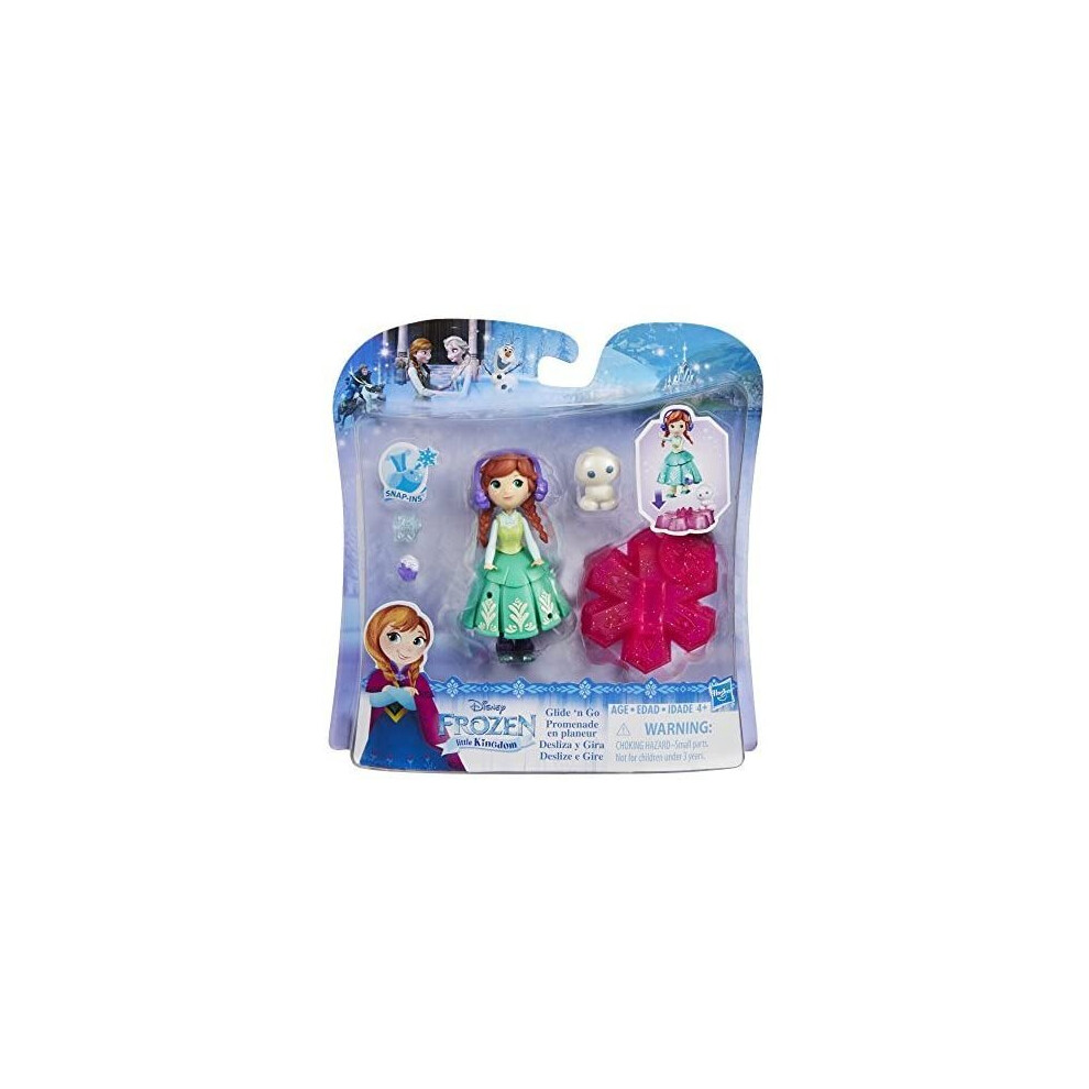 Frozen Little Kingdom - Frz Glide N Go Anna Figure (Disney)