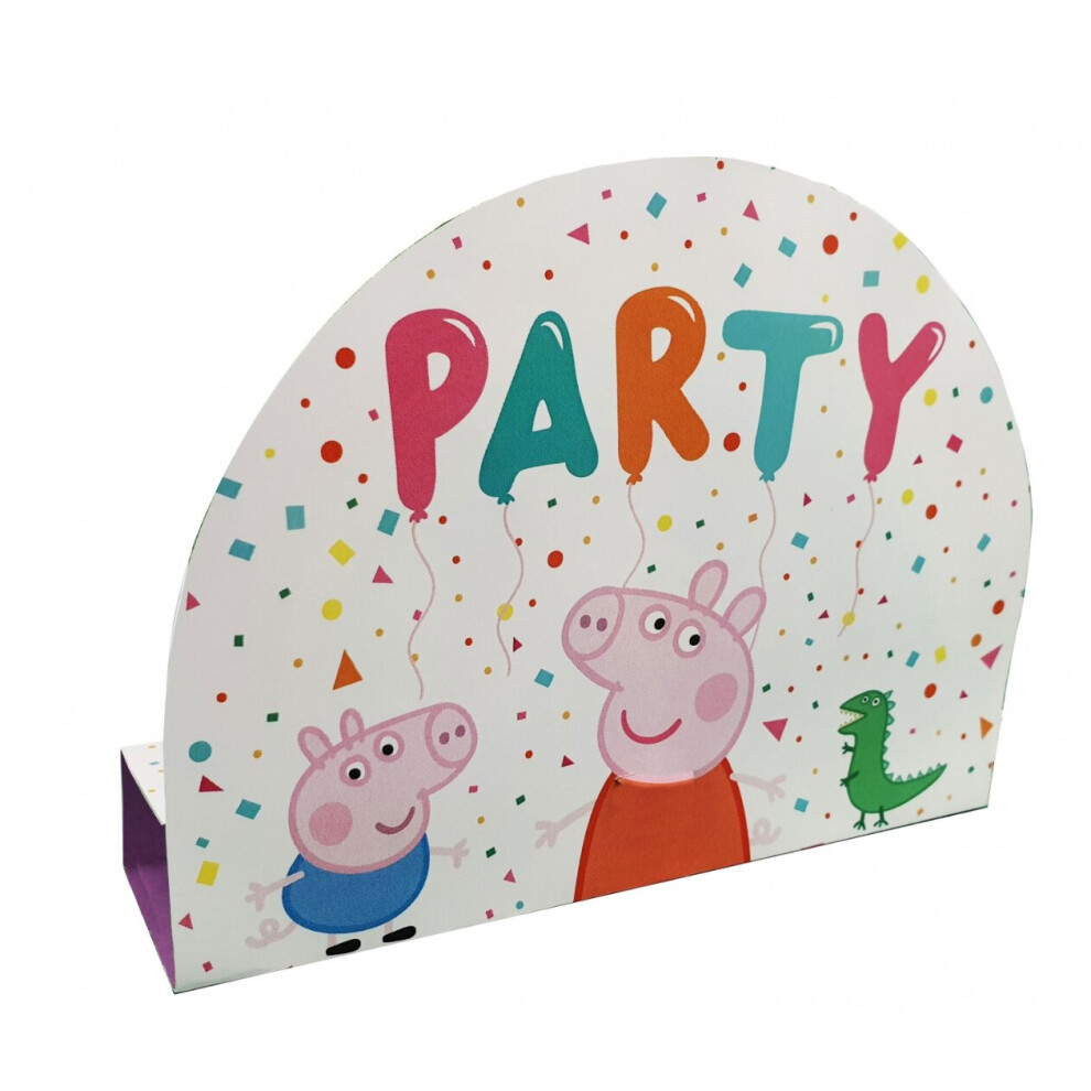 Peppa Pig  Stand Up Party Invitations 8pk