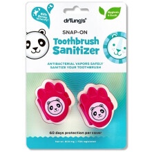 Dr. Tung's, Kid's Snap-On Toothbrush Sanitizers, 2 Pack