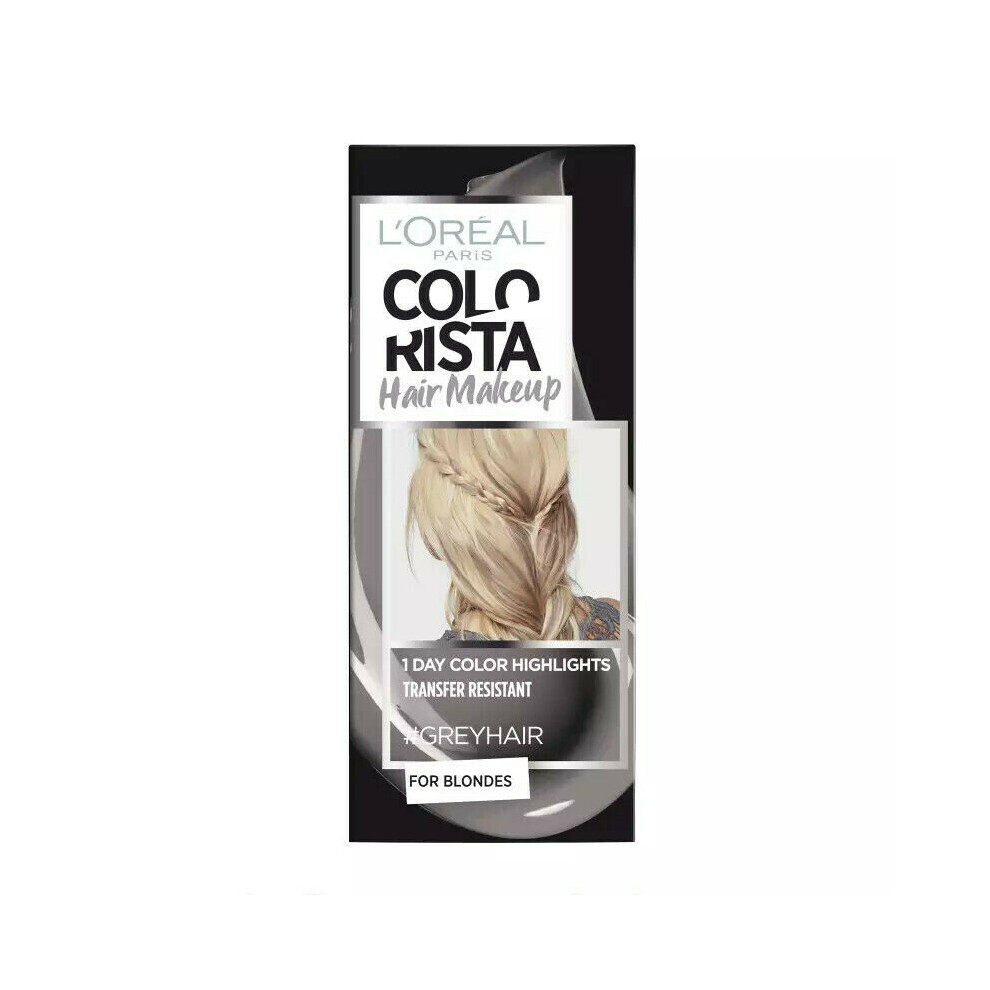 LâOrã©Al Paris Grey L'oreal Colorista Hair Makeup #Greyhair 30Ml
