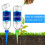 (8PCS) Automatic Watering Spikes Garden Plant Adjustable Flower Drip Irrigation System 3