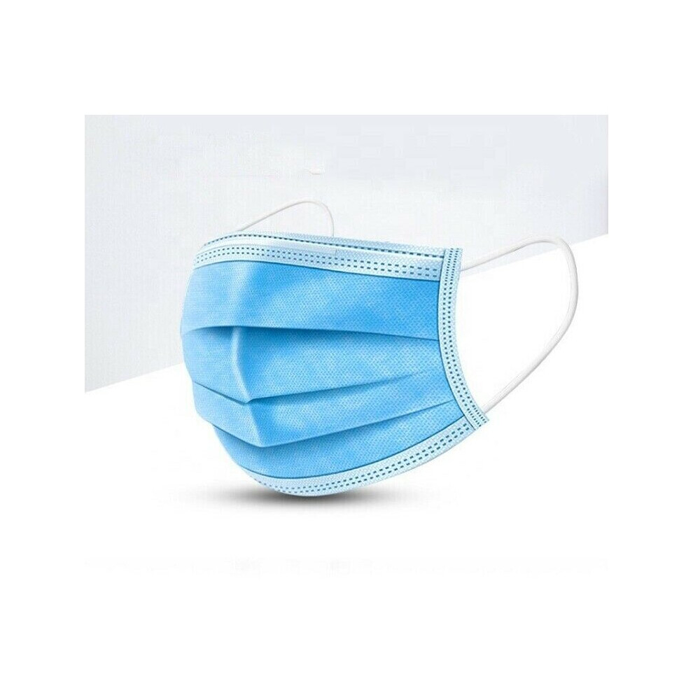 (50 Pack) 3-Ply Surgical Civilian Face Masks