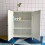 Wit Bamboe Hout 2 Deurs Badkamer Toiletkast Organiser Kast 5