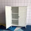 Wit Bamboe Hout 2 Deurs Badkamer Toiletkast Organiser Kast 4