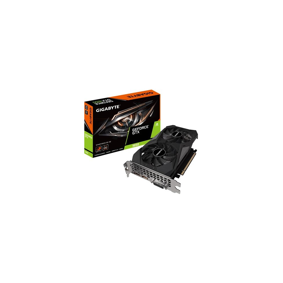 Gigabyte Geforce GTX 1650 GDDR6 Windforce OC 4GB Dual Fan Graphics Card