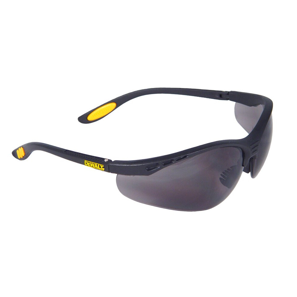 DEWALT Reinforcer Safety Glasses - Smoke DEWSGRFS