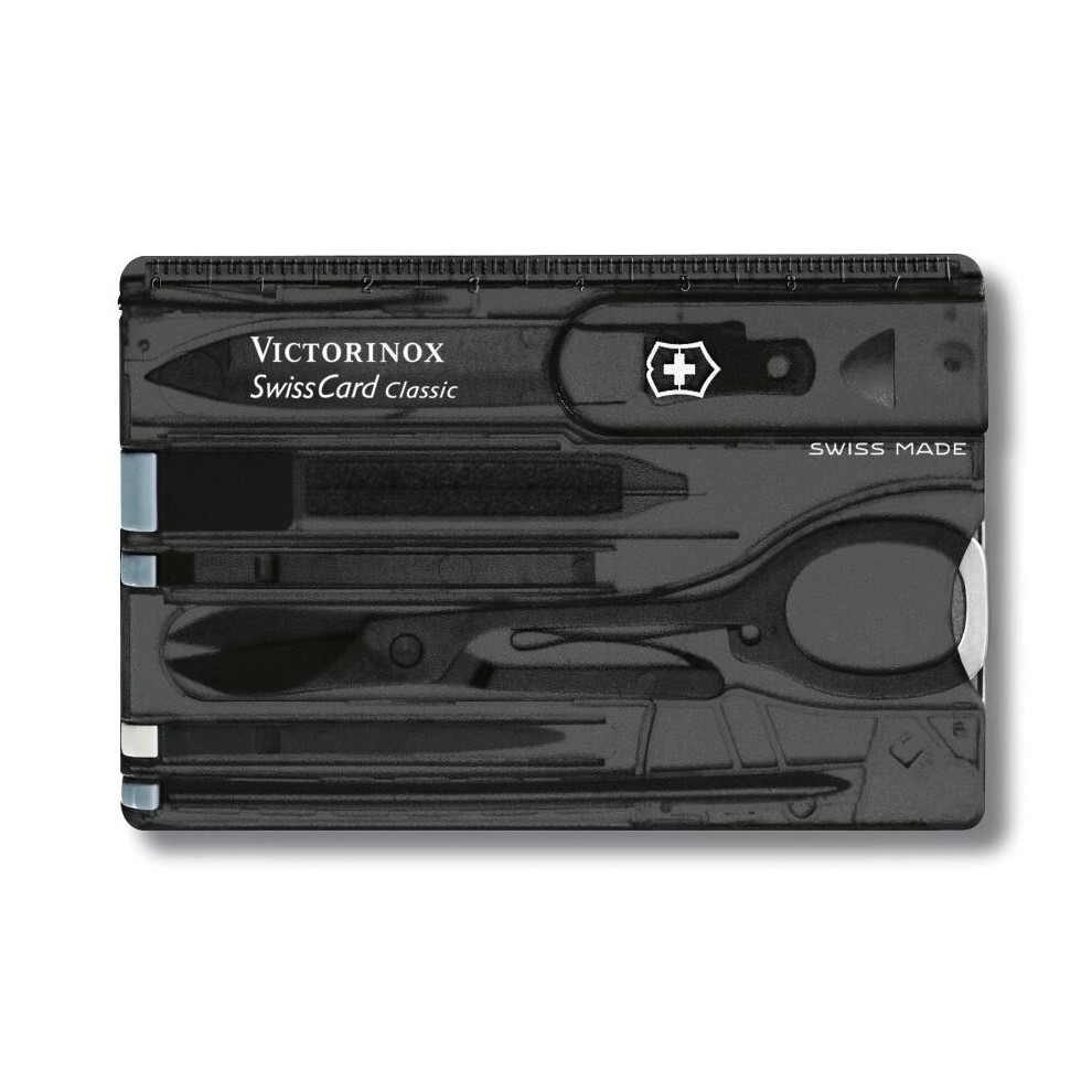 Victorinox Swiss Card Translucent Onyx Blister Pack VICJSWCDONB
