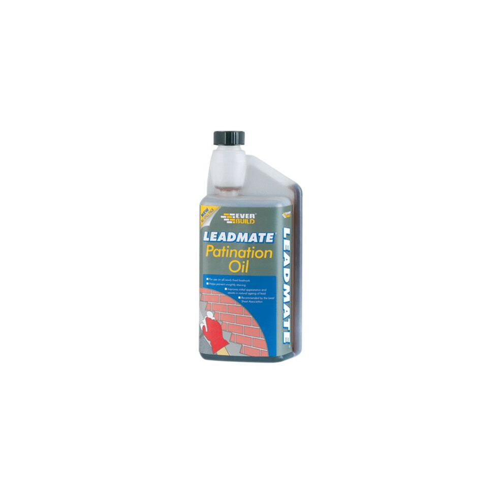 Everbuild Lead Mate Patination Oil 1 Litre Evbpatoil1l