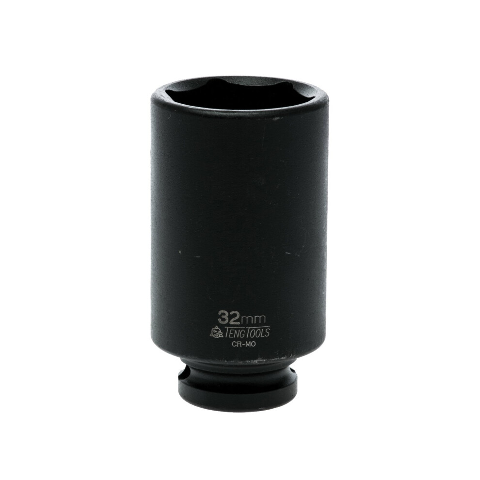 Teng Deep Impact Socket Hexagon 6 Point 1/2in Drive 32mm