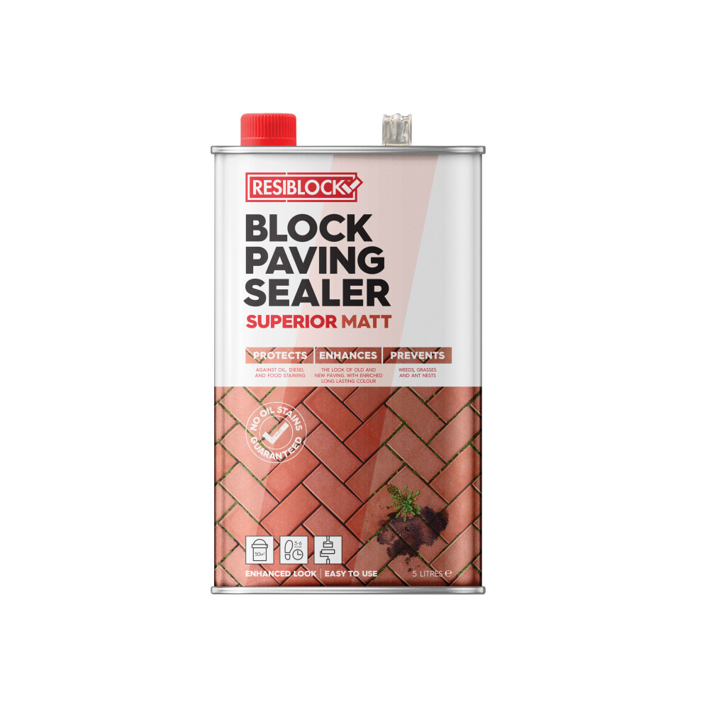 Everbuild Resiblock Superior Original Natural 5 Litre EVBRBON5L