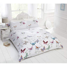 Rapport Mariposa Duvet Set, Multi-Colour, Double, Butterflies
