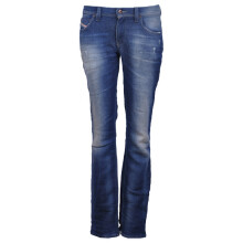 (W27 L32) DIESEL FAITHLEGG NE 0802X Womens Denim Jeans Sweat Jogg Jeans Regular Fit Flare