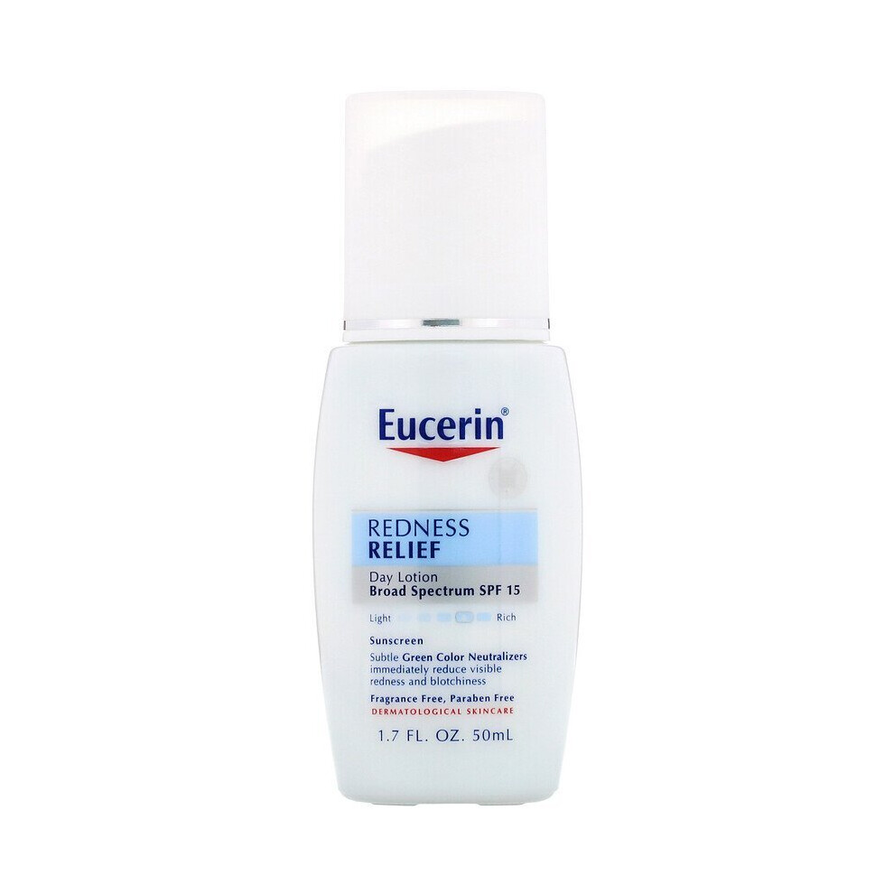 Eucerin, Redness Relief, Daily Lotion SPF 15, Fragrance Free, 50ml