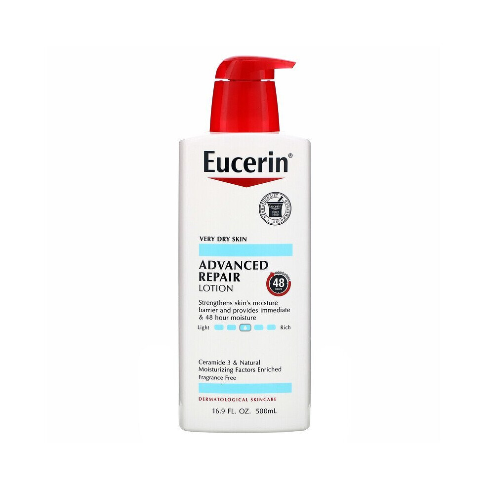 Eucerin, Advanced Repair Lotion, Fragrance Free, 500ml