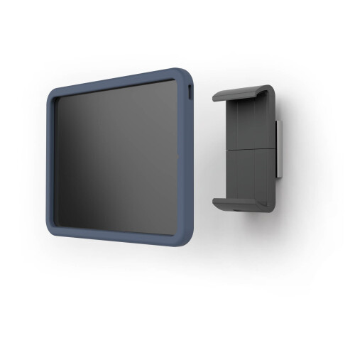 Durável 893823 Suporte de parede para tablet durável para bandejas com capa de 7 a 13 polegadas, giratório de 360, prata-antracite 2