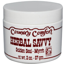 Country Comfort, Herbal Savvy, Guldseal-Myrrh, 2 oz (57 g)