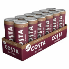 Costa Coffee Caramel Latte 250ml Can