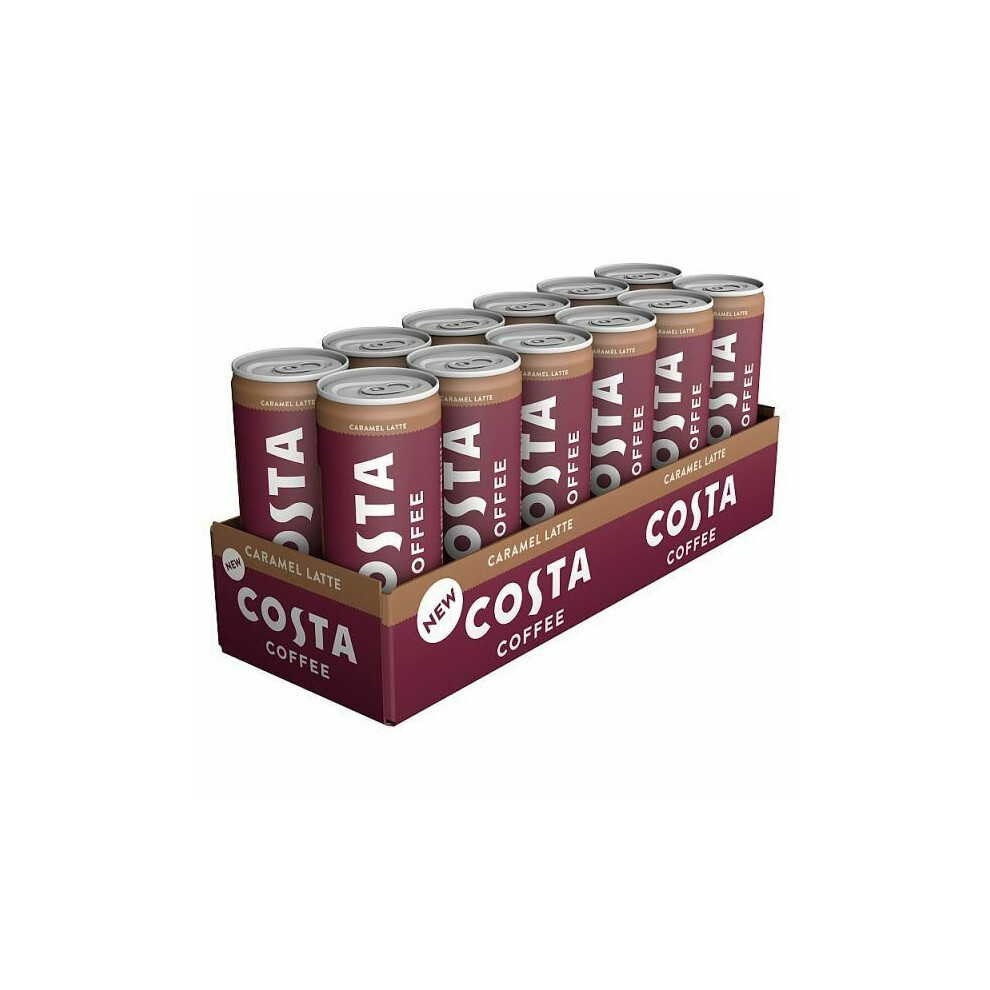 Costa Coffee Caramel Latte 250Ml Can